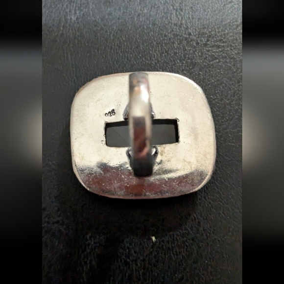 Handcrafted Bohemian Montana Jasper Ring (8) - Picture 7 of 12